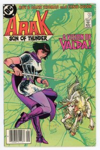 Arak, Son of Thunder #37 Ernie Colon Newsstand NM