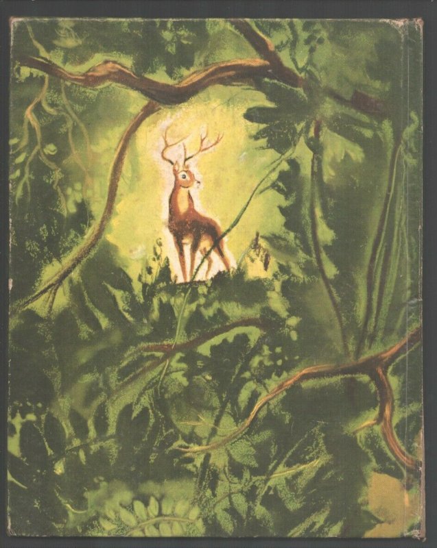 Walt Disney's Bambi  1941-Western Printing-hardback book with color comics-Fe... 