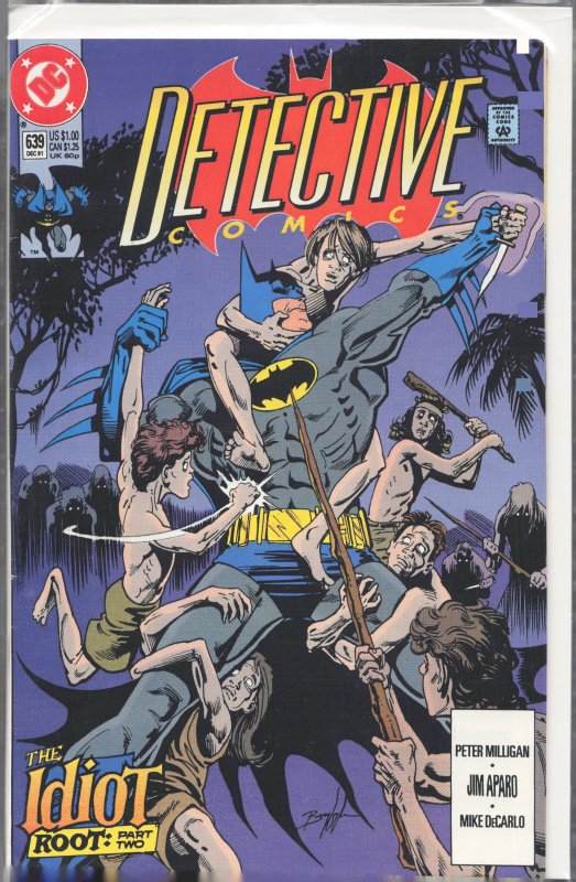 Detective Comics #639 Newsstand Edition (1991) Batman