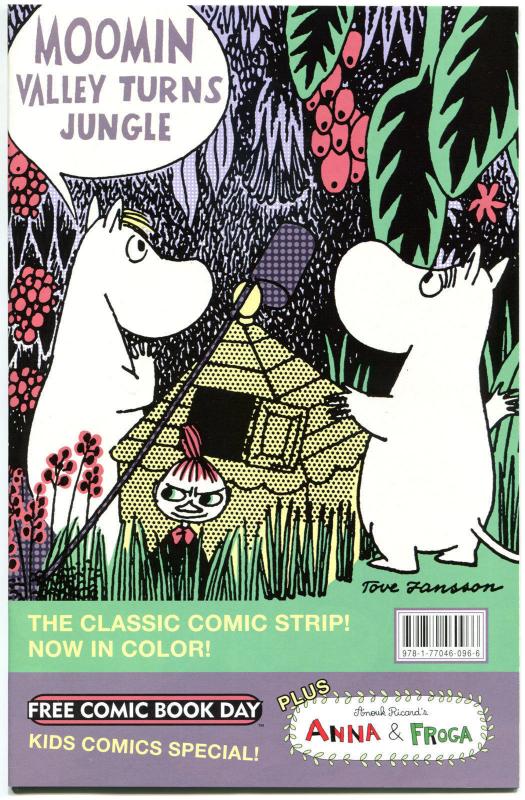 MOOMIN VALLEY TURNS JUNGLE / ANNA & FROGA, NM, FCBD, 2012, more FCBD in stor