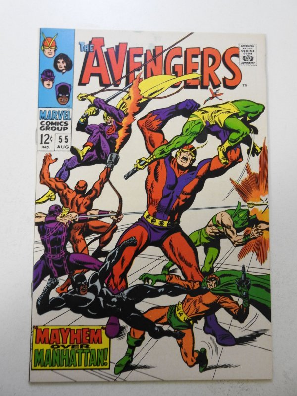 The Avengers #55 (1968) VF Condition! 1st Full Appearance of Ultron!