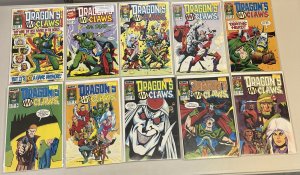 Dragon’s Claws (1988) #1-10 Complete Set (VF/NM) Marvel UK  Furman|Senior
