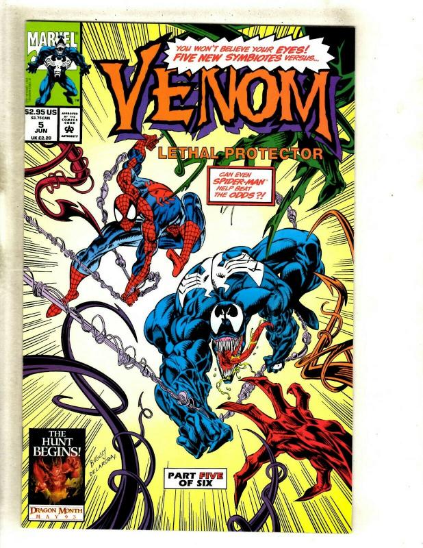 Venom Lethal Protector # 1 2 3 4 5 6 NM 1st Prints Marvel Comic Books Spider SM8