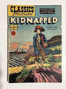 Classics Illustrated #46 Kidnapped HRN 47 VG 4.0 First Edition