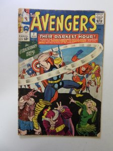 The Avengers #7 (1964) GD/VG condition 1 1/2 spine split, tape residue