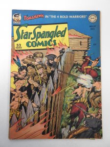 Star Spangled Comics #97 (1949) GD+ Condition 2 2 in tears fc