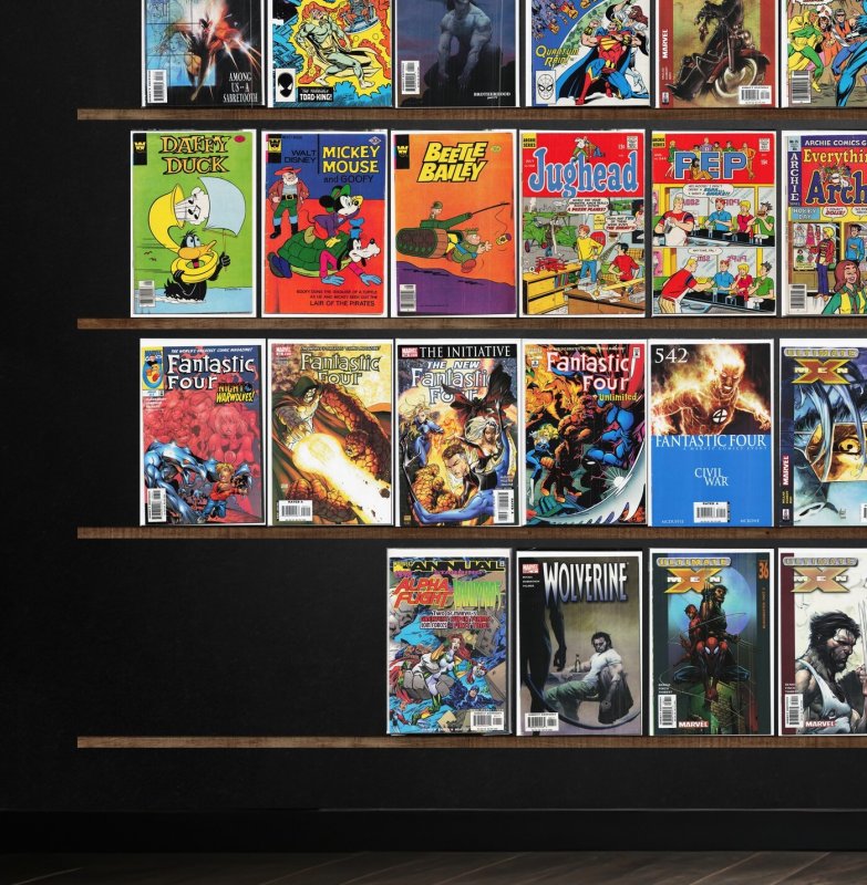 Huge Lot 150+ Comics with Ultimate X-Men, Fantastic Four & More!