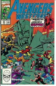 Avengers West Coast #61 Direct Edition (1990)