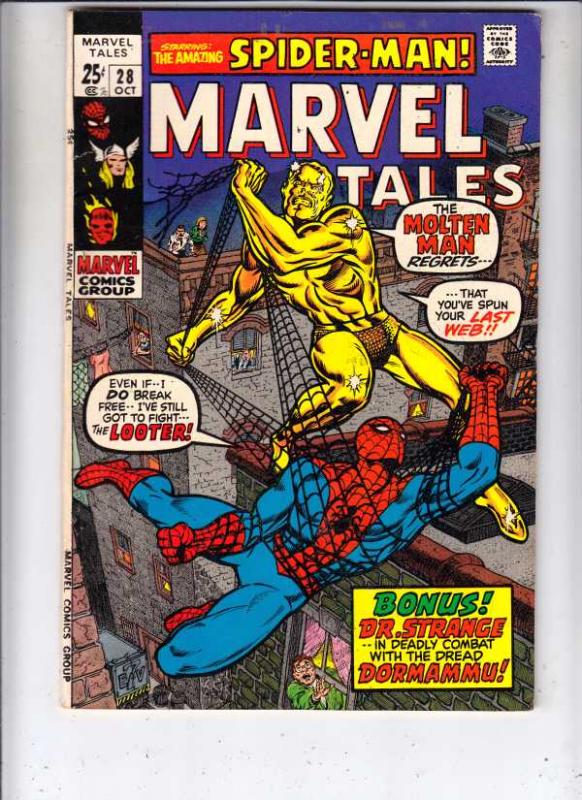 Marvel Tales #28 (Oct-70) VF- High-Grade Spider-Man