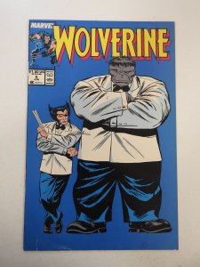 Wolverine #8 (1989) FN- Condition! 1/2 in tear fc