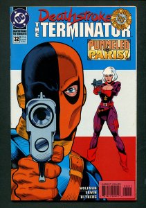 Deathstroke Terminator #32 ( 7.5 VFN-)  Marv Wolfman / Wirld Tour / 1994