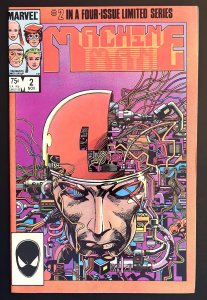 Machine Man #1- 4 Direct Edition (1984) Complete Series Set- KEY 1st Wreckers