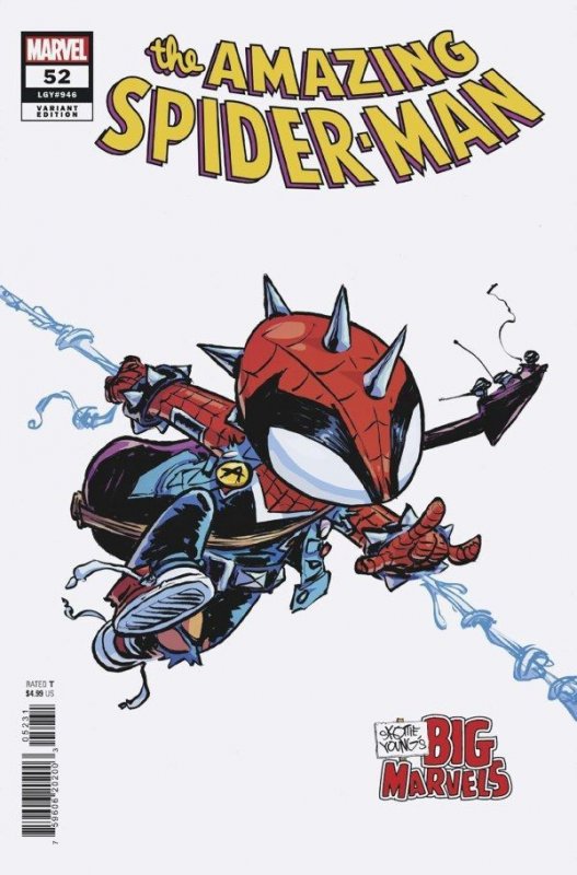 The Amazing Spider-Man #52 Skottie Youngs Big Marvels Cover (2024)