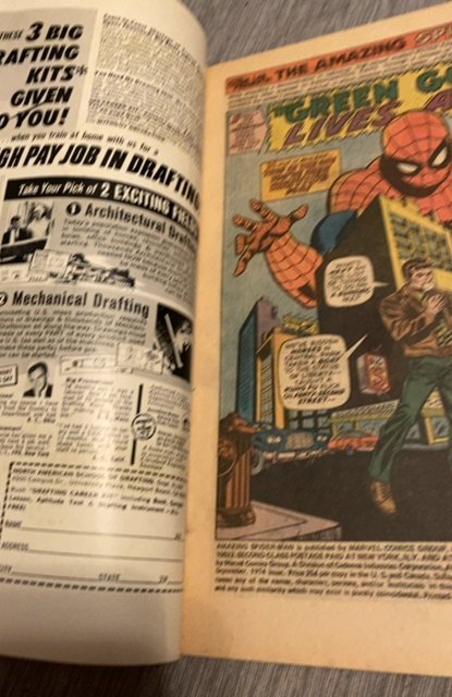 Amazing Spider-Man #136 Ned Osborne& green goblin