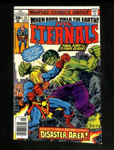 Eternals #15 Vs. Hulk!