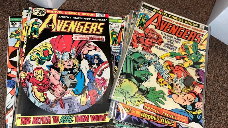 Huge Avengers Lot, Near Complete Run of Issue #s 87-353, Has 100 144 181 196