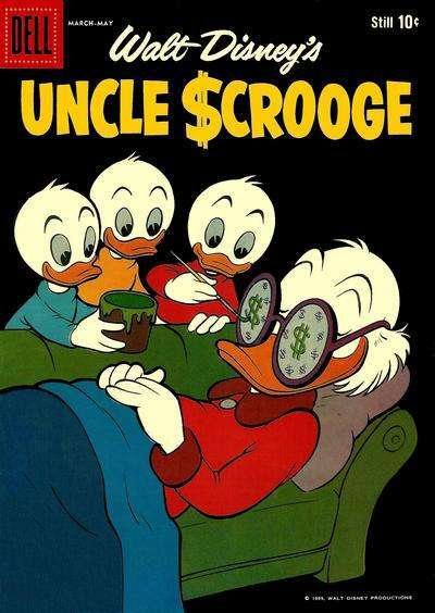 Uncle Scrooge (1953 series) #25, Poor (Stock photo)