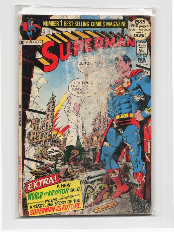 Superman #248 (1972) Superman