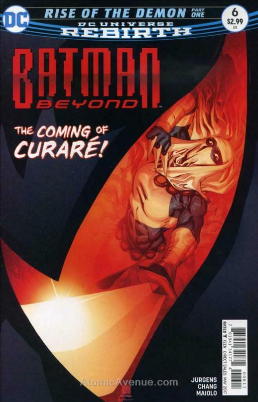 Batman Beyond (6th Series) #6 VF/NM; DC | save on shipping - details inside