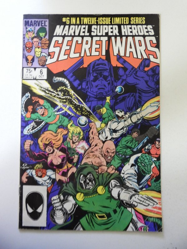 Marvel Super Heroes Secret Wars #6 (1984) VG Condition pencil marks fc