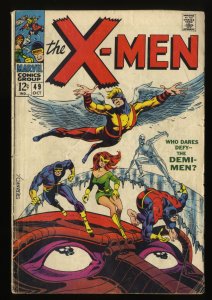 X-Men #49 GD 2.0 1st Appearance Polaris! Lorna Dane!  Steranko!
