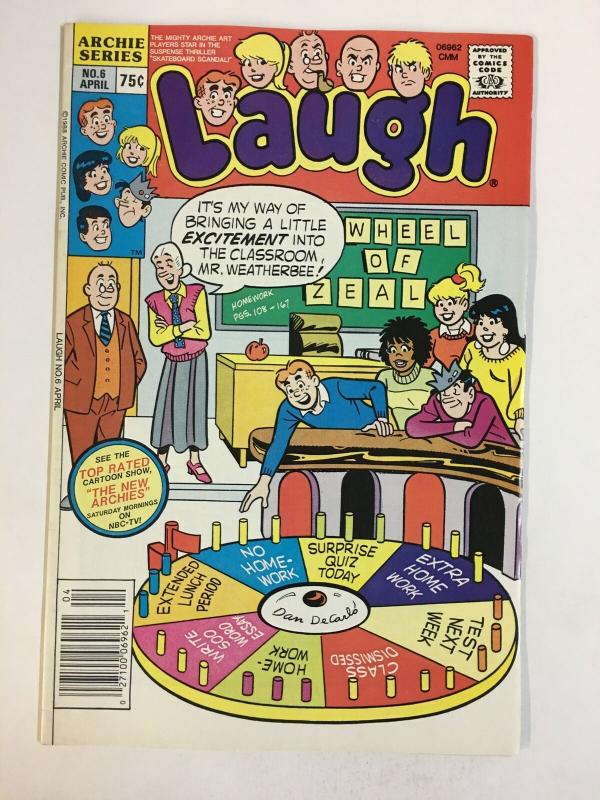 LAUGH (1987)6 VF-NM Apr 1988 COMICS BOOK