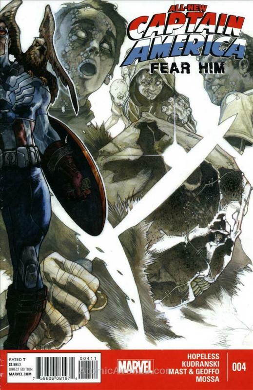 All-New Captain America: Fear Him #4 FN; Marvel | save on shipping - details ins