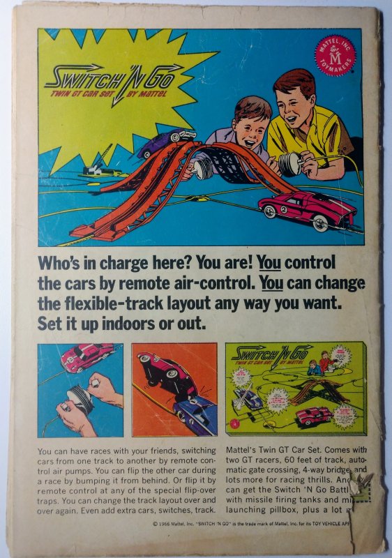 Adventure Comics #348 (2.0, 1966) Staple Detached, 1st app of Dr. Regulus, Or...