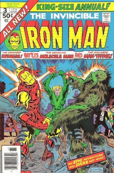 Iron-Man Annual #3 (ungraded) stock photo