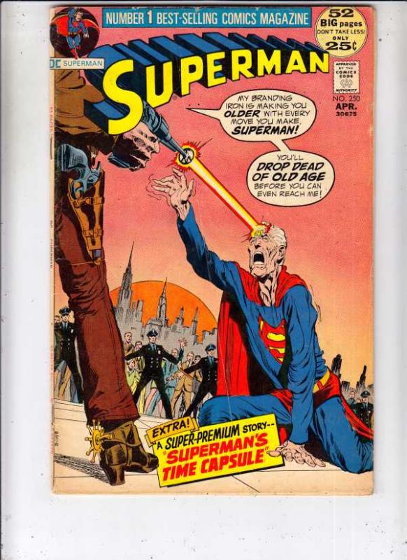 Superman #250 (Apr-72) VF- High-Grade Superman