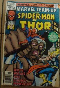 Marvel Team-Up #70 Spider-Man & Thor Chris Claremont Story John Byrne Art