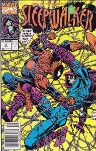 Sleepwalker #5 (Newsstand) FN ; Marvel | Spider-Man