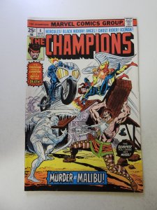 The Champions #4 (1976) FN/VF condition MVS intact
