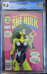 The Sensational She-Hulk #1 (1989) CGC 9.6