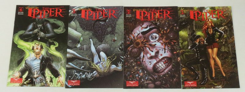 Grimm Fairy Tales: the Piper #1-4 VF/NM complete series - pied piper fairy tale