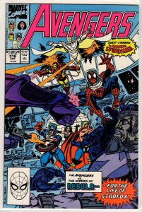 The Avengers #316 Direct Edition (1990) 9.4 NM