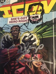 Icon (1993) #1 (CGC 9.2 SS WP) Signed & Sketch Denys Cowan