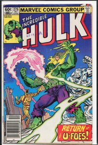 The Incredible Hulk #276 (1982) Hulk