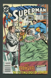 Superman #36 /  8.5 VFN+  Newsstand  October 1989