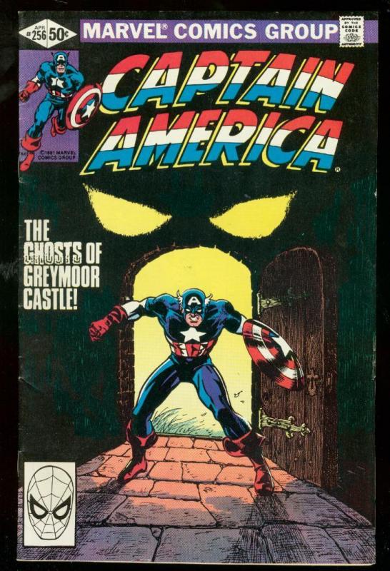 CAPTAIN AMERICA #256 1981-MARVEL COMICS FN