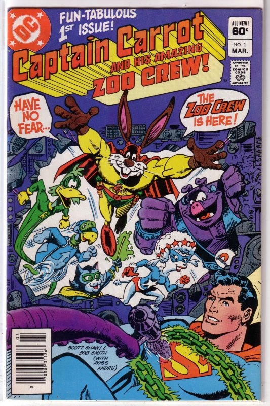 Captain Carrot and His Amazing Zoo Crew   # 1 FN