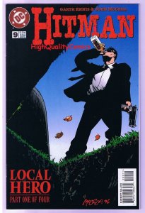 HITMAN #9, NM, Garth Ennis, John McCrea, 1996 Local Hero, more in store