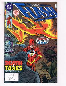 Flash #52 VF DC Comics CW TV Show Comic Book JLA Superman 1991 DE22