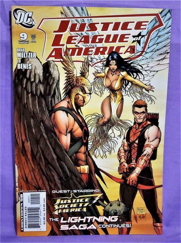 JUSTICE LEAGUE OF AMERICA #0 - 12 Ed Benes Brad Meltzer #1 Supes Cover (DC 2006)