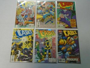 Cable comic lot (1st series) 12 diff from:#3-50 8.0 VF (1993-98)