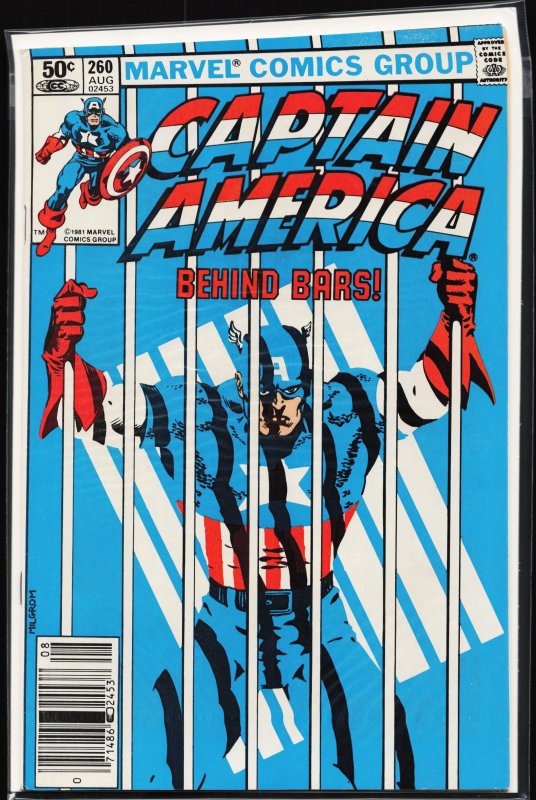 Captain America #260 (1981) Captain America