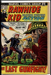 The Rawhide Kid #115 (1973) Rawhide Kid