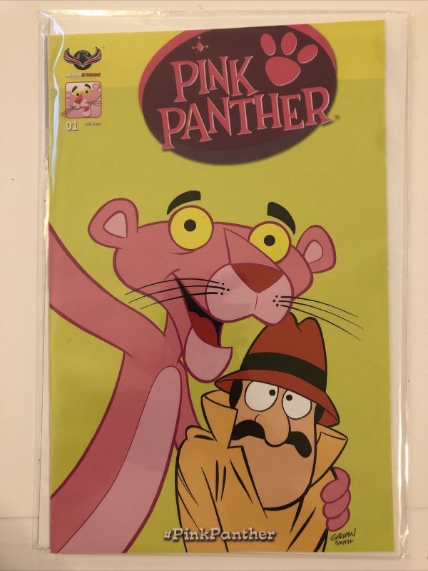 Pink Panther 4 Different Covers #1’s  American Mythology comics 2016 