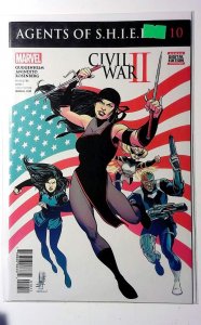 Agents of S.H.I.E.L.D. #10 (2016) Marvel Comics 1st Print Comic Book