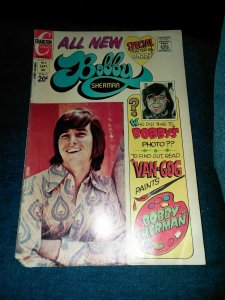 Carlton Comics #6 ALL NEW BOBBY SHERMAN photo cover 1972 bronze age pinup rare